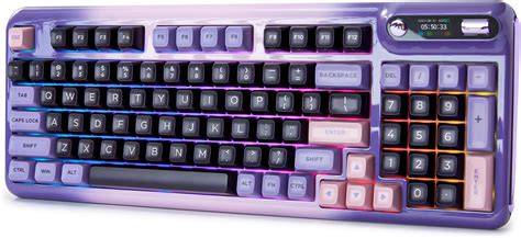 Amazon Kzzi Z Mechanical Keyboard Hot Swap Gasket Wireless Gaming Keyboard With Knob