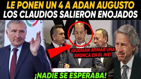 Nadie Se Lo Esperaba CLAUDIOS LE PONEN UN 4T A ADAN AGUSTO Querían Ar