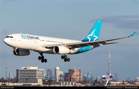 Aircraft Photo Of C Gubl Airbus A Air Transat Airhistory