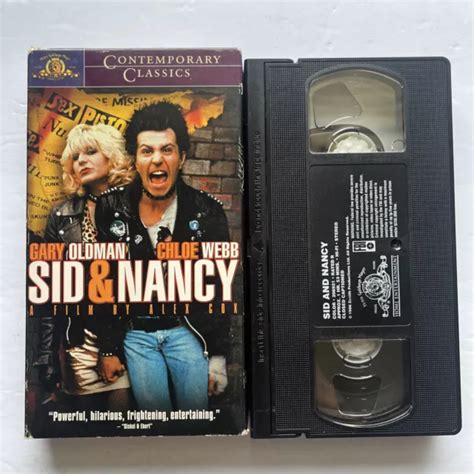 Sid Nancy Vhs Sex Pistols Sid Vicious Punk Rock Picclick Uk