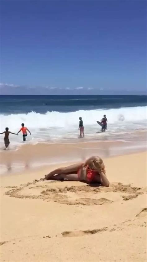 Britney Spears Flaunts Killer Figure As She Writhes Around In Red Bikini On Holiday In Hawaii