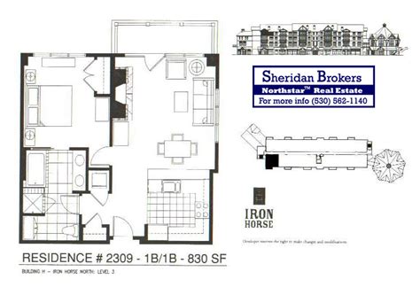 Northstar Village Iron Horse North Floorplans • Northstar Real Estate