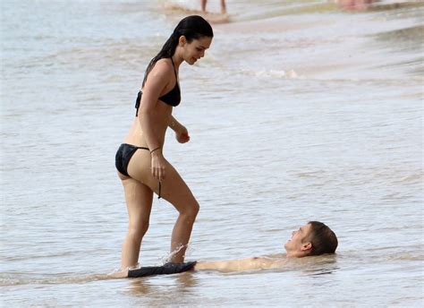 RACHEL BILSON Bikini Candids At A Beach In Barbados HawtCelebs