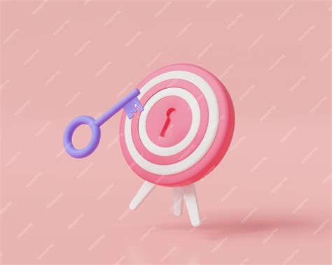 Premium Photo | Key to success unlock business success achieving target