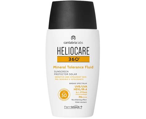 Солнцезащитный крем-флюид минеральный SPF50 Cantabria Heliocare 360 ...
