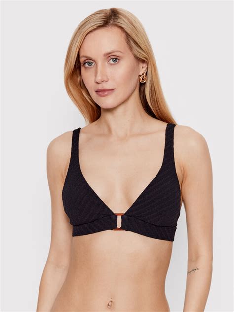 Seafolly Bikini Oberteil Willow 31268 924 Schwarz Modivo De