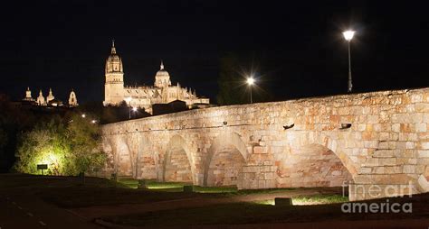 Salamanca Night Skyline Photograph by JR Photography | Fine Art America