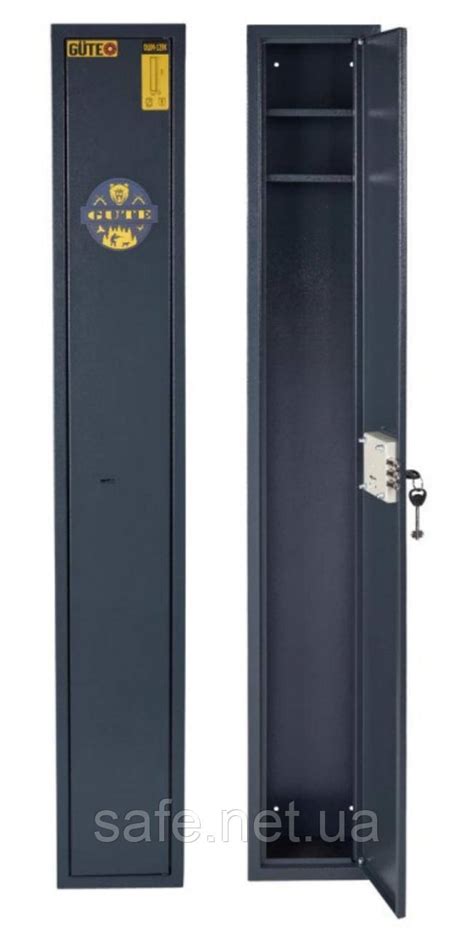 Сейф оруженый GÜTE ОШМ-129-КТ (ВxШxГ:1300x200x120) на 1 ружье, сейф для ...