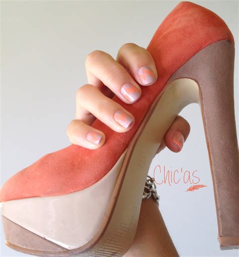 Chic as L été indien sur mes ongles Nude Orange of course