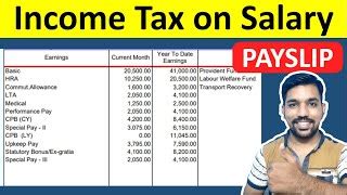 How To Calculate Tds On Salary Income Tax Slab For Salaired Employee