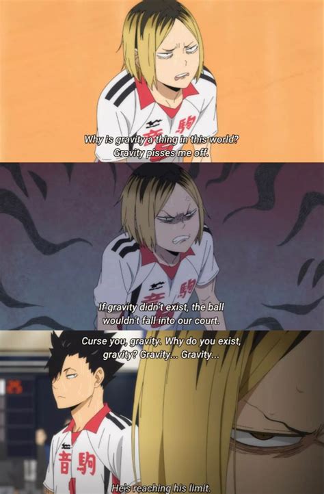 bad gravity haikyuu quotes  kenma kuroo quotes kenma laughing