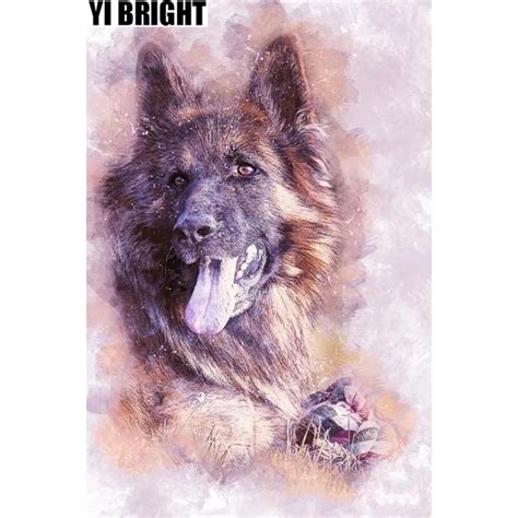 Diamond Mosaic Cross Stitch Kits Diamond Painting Animal Clever German