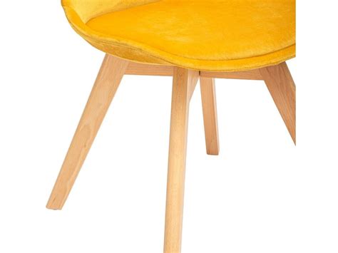 Chaise scandinave colorée patchwork Baya Atmosphera