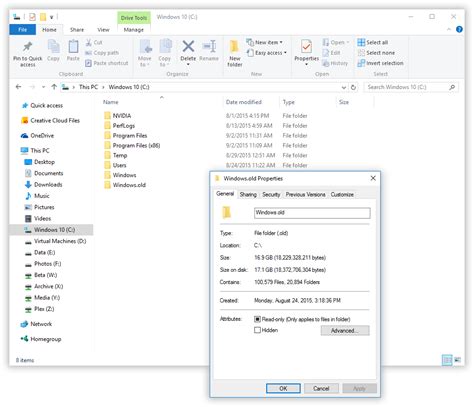 delete windowsold  windows