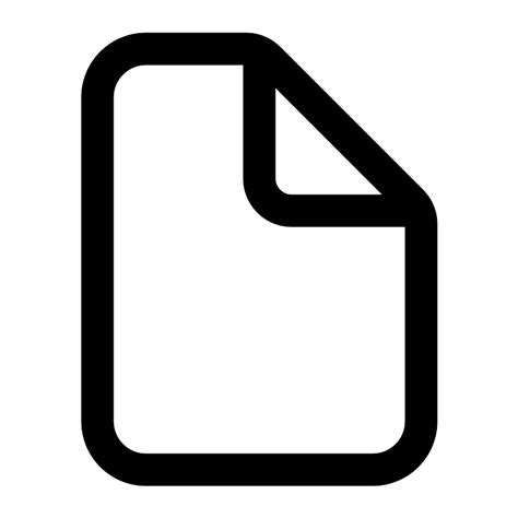 document outline vector svg icon svg repo