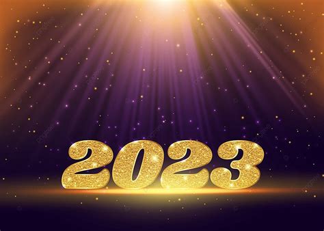 Efecto De Luz De Fondo De Feliz Año Nuevo 2023 2023 Año Nuevo Feliz