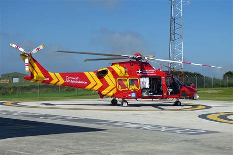 G Crwl Cornwall Air Ambulance Aw Newquay David