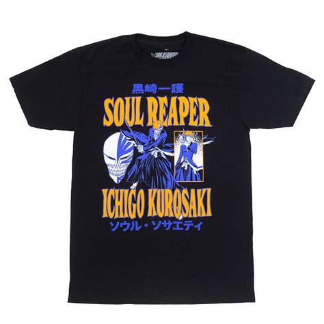 BLEACH Soul Reaper Ichigo T Shirt Crunchyroll Exclusive