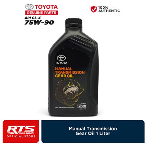 Toyota Genuine Manual Transmission Gear Oil 75w90 1l 1 Liter 08885 81520 Lazada Ph