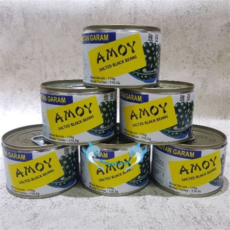 Jual Amoy Tausi Salted Black Beans Gr Kacang Hitam Kaleng Kacang