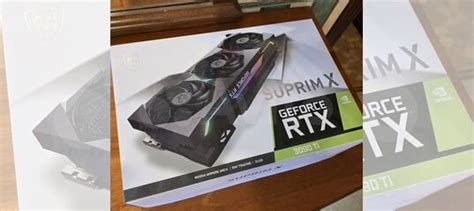 Видеокарта MSI Nvidia Geforce rtx 3090TI SupremeX купить в Москве ...