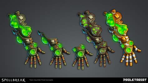 Shawn Witt Spellbreak Toxic Gauntlet Concepts And Model