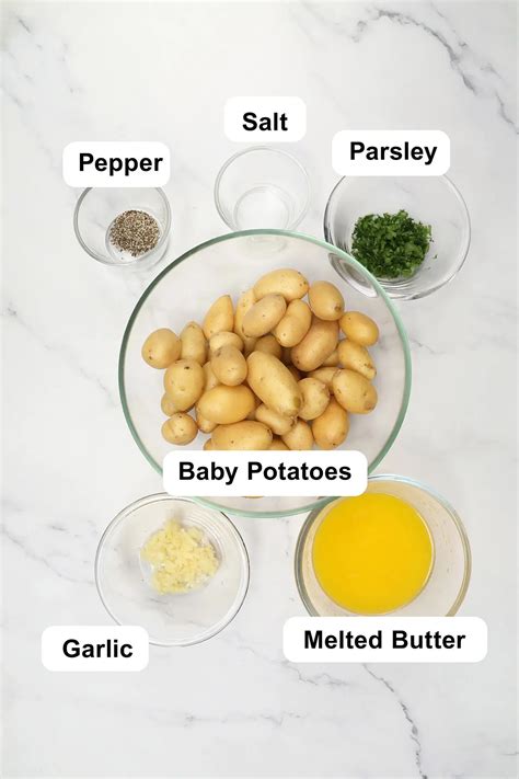 Easy Garlic Herbs Butter Smashed Potatoes — Easy Weeknight Dinner Ideas And Recipes