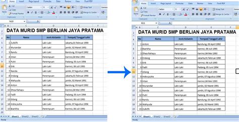 Cara Mengurutkan Nama Sesuai Abjad Di Excel BjP