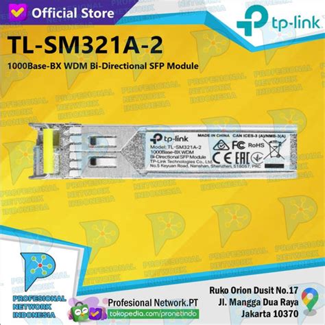 Jual Tp Link Tl Sm A Base Bx Wdm Bi Directional Sfp Module