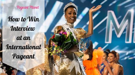 How To Win A Pageant Interview