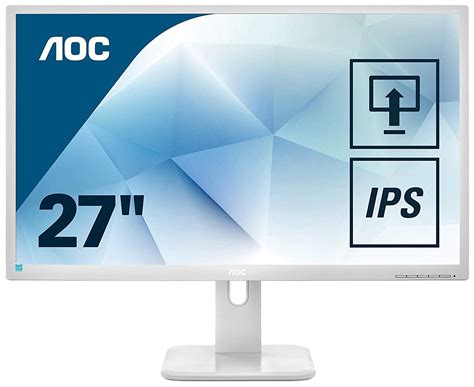 Монитор AOC 27P1/GR 27", белый - купить по выгодной цене в интернет ...