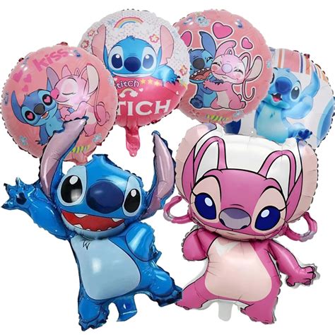 Balão Stitch E Angel