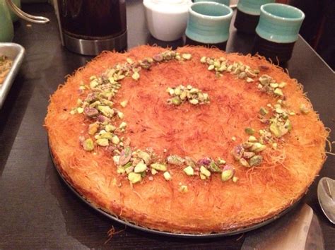 Nani’s Egyptian Kunafa bil kishta – Kitchen Nani