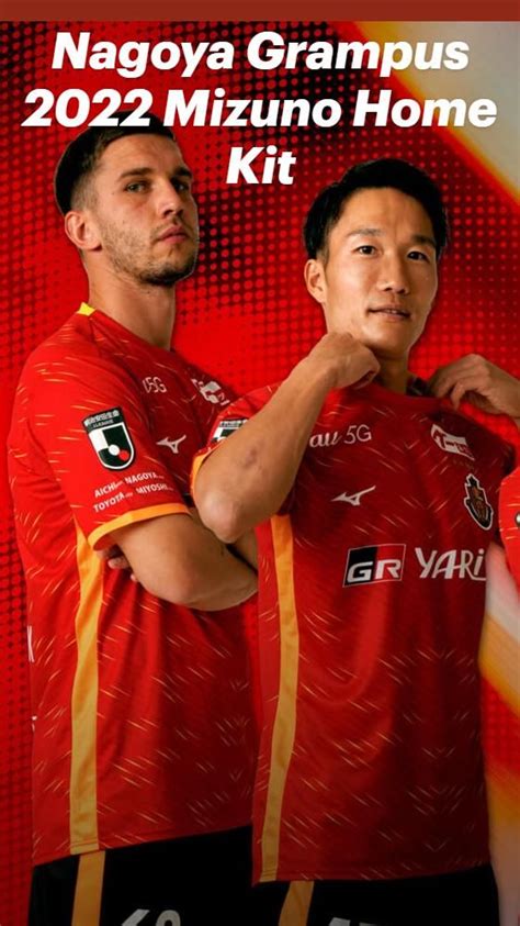 Nagoya Grampus Mizuno Home Kit Nagoya Grampus Soccer Jersey Mizuno