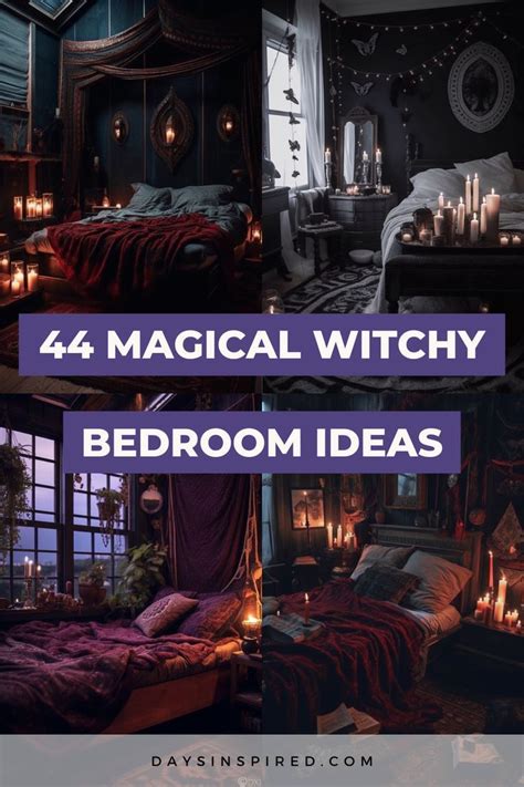 Witchy Bedroom Ideas For The Modern Witch In Gothic Decor