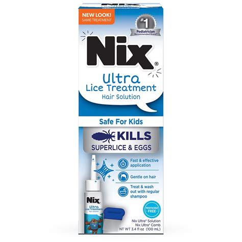 Nix Ultra Lice And Eggs Treatment Kills Super Lice Walgreens