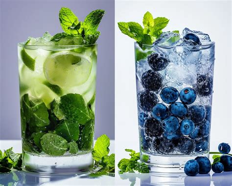 Mojito Vs Blueberry Mojito A Battle Of Flavors