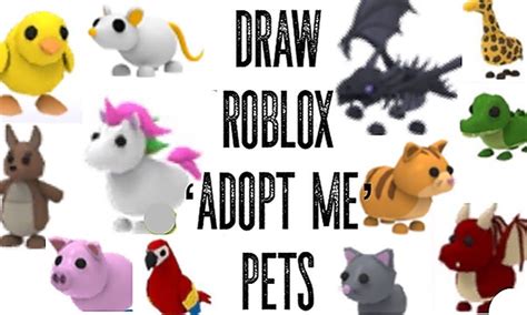 Roblox Adopt Me Pets Drawing Np