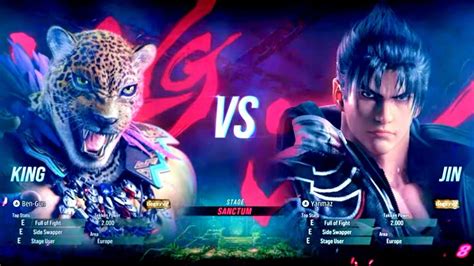 Tekken 8 King Vs Aggressive Jin YouTube