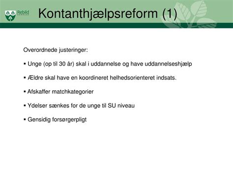 PPT Reformer på arbejdsmarkedsområdet PowerPoint Presentation free