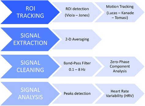 video processing   scheme  steps applied   video