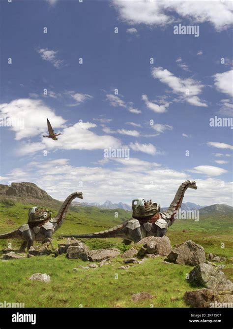 Branchiosaurus Dinotopia 2002 Stock Photo Alamy