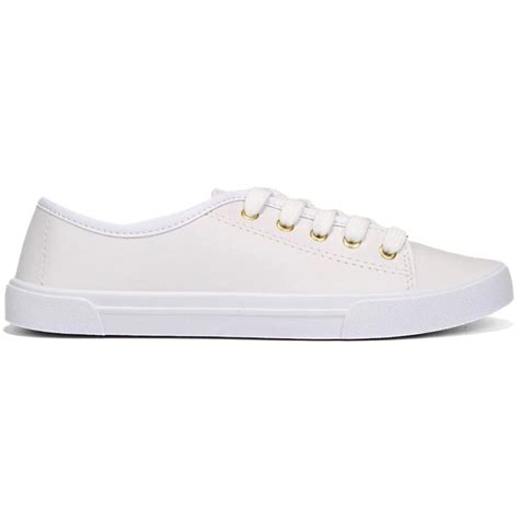 Tênis Moleca Feminino - Tênis Moleca Básico Feminino Branco - Compre Agora | Cabana Magazine