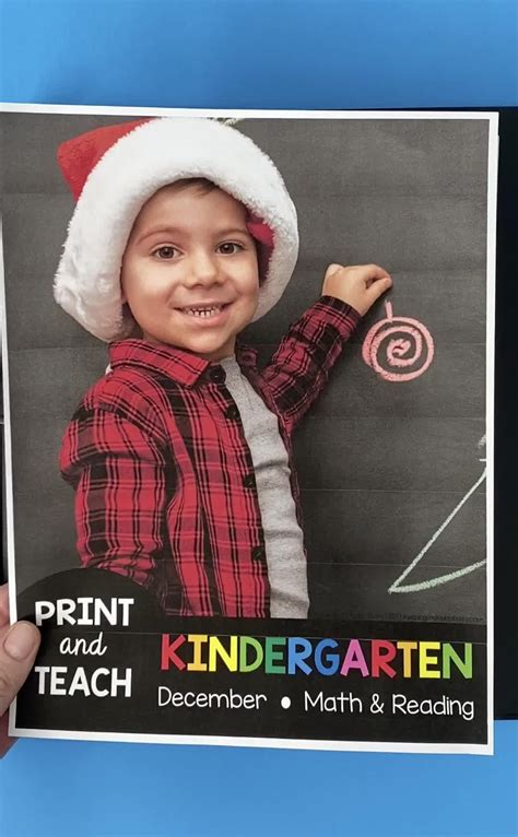 December Worksheets For Kindergarten Students Artofit