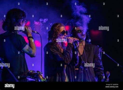 May Th Zagreb Croatia Pussy Riot A Russian Feminist Protest Band Performing As Part