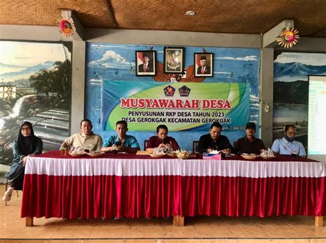 MUSYAWARAH DESA PERENCANAAN PEMBANGUNAN PENYUSUNAN RKP Desa Tahun 2023