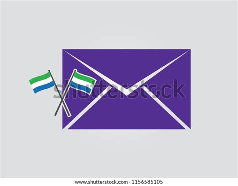 Sierra Leone Formal Mail Stock Vector Royalty Free 1156585105