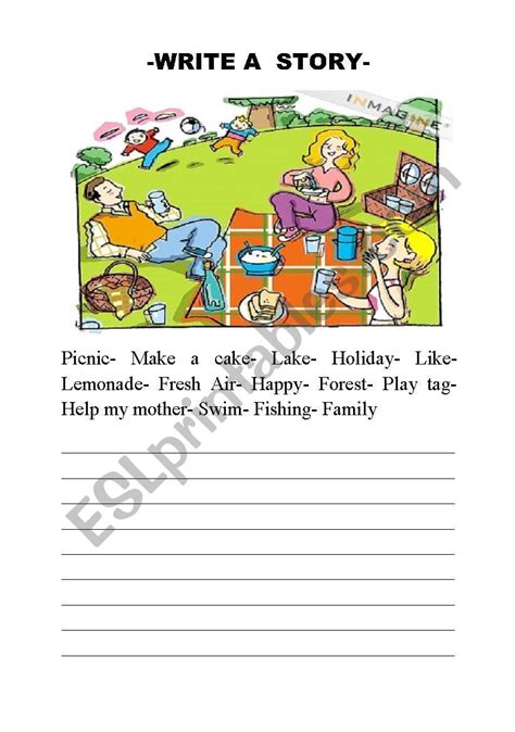Picture Story Writing For Grade 4