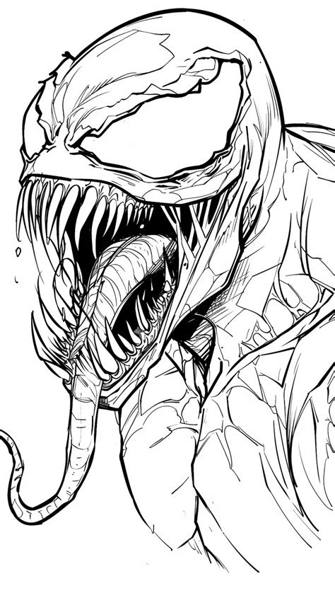 Spiderman Venom Ausmalbilder
