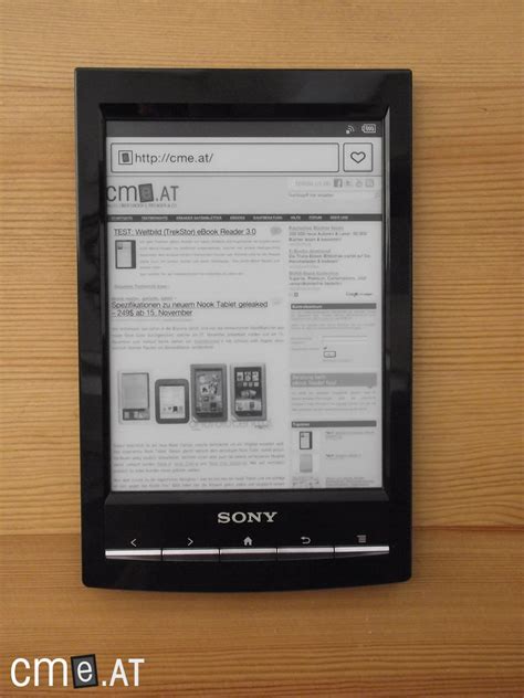 Sony PRS-T1: Kaufberatung, Datenblatt, Vergleich